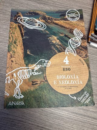 Bioloxía e Xeoloxía, 4 ESO, Galicia, Operación ...