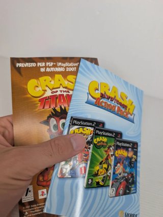 Crash Bandicoot Action Pack PS2 ITA