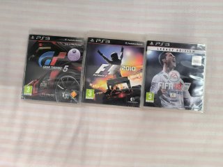 Lote 3 Juegos PS3: Gran Turismo 5, F1 2010, FIFA 1