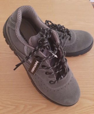 Zapatos de seguridad Kingsman grises