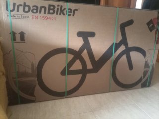 Bicicleta Eléctrica Urbanbiker UB300 FE 29