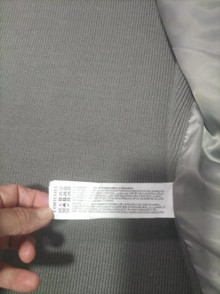 Chaleco Cortefiel Piel y Punto Mujer Gris