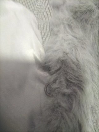 Chaleco Cortefiel Piel y Punto Mujer Gris