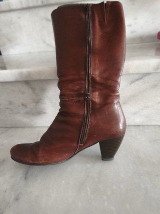 Botas altas piel Tolino Talla 38 Ancho Especial