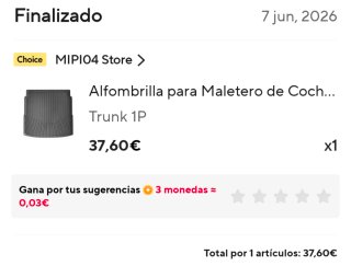 Pack Accesorios Mazda 6e NUEVOS