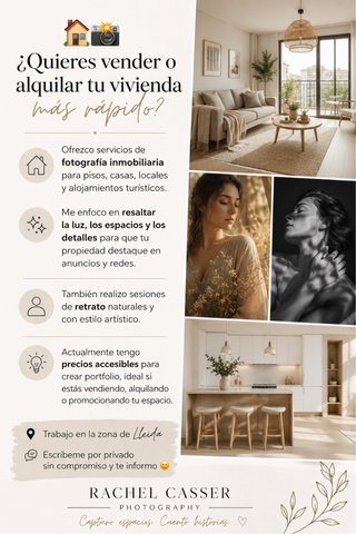 Sesiones fotográficas