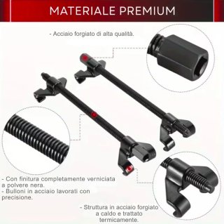Compressore Molle 38cm Smontaggio Ammortizzatori
