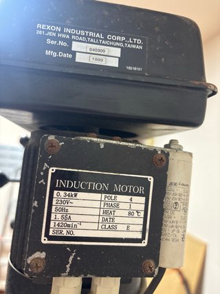 Taladro Columna Rexon DP-250A
