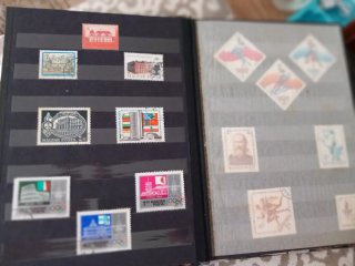 Francobolli Magyar/Ungheria e URSS 1950-1960