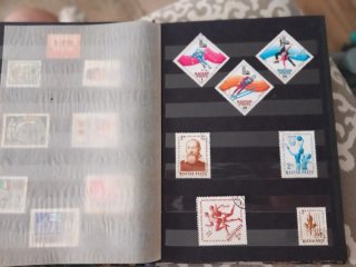 Francobolli Magyar/Ungheria e URSS 1950-1960