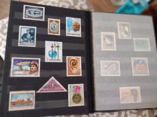Francobolli Magyar/Ungheria e URSS 1950-1960