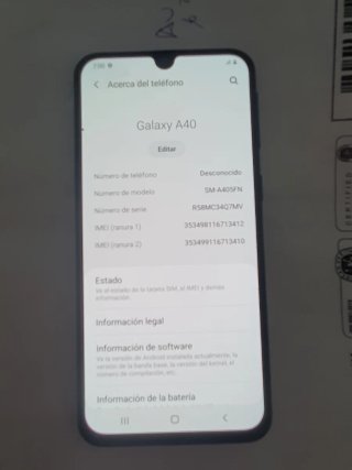 Samsung Galaxy A40