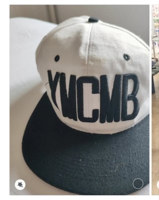 Gorra YMCMB Blanca y Negra