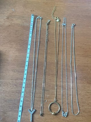 Lote de cadenas plata 925