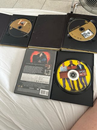 Lote 4 Películas DVD: Chaplin, Ben-Hur, Monty, Min