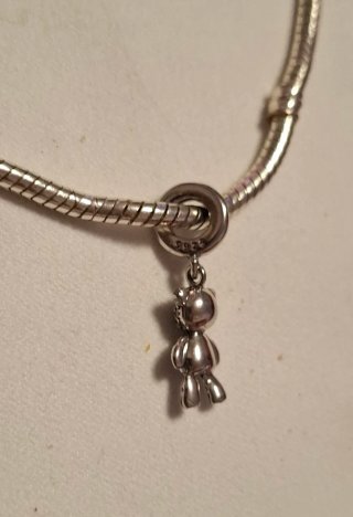 Charm Osito brillante