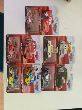 Pack 5 Carros Disney Cars