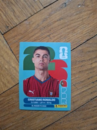 Cromo Cristiano Ronaldo Mundial 2026 FIFA Panini.