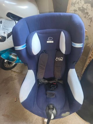 Silla coche niño azul