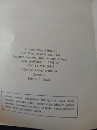 6 LIBURU 7/8 URTETIK AURRERA