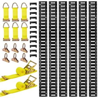 Kit de rieles de sujeción E-Track, 6 paquetes de r