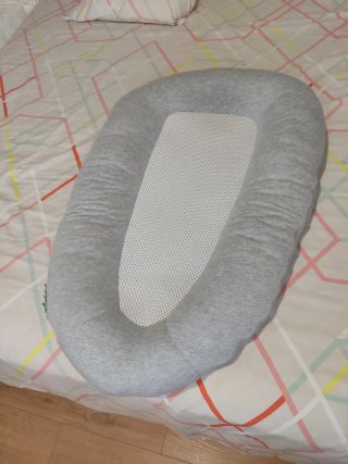 Reductor Cuna Bebé PURFLO Gris y azul