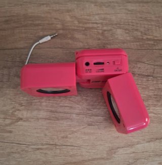 Altavoces Plegables Rosas