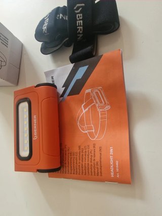 Linterna Berner trabajo naranja