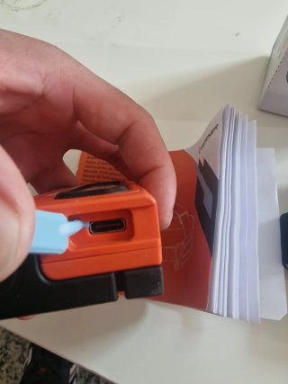 Linterna Berner trabajo naranja
