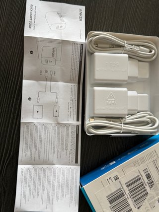 Pack 2 Cargadores Anker 20W USB-C + USB-A