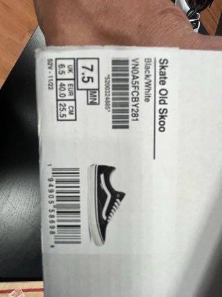 Zapatillas Vans Skate Old Skool Negras