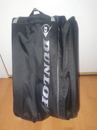 Borsa per racchette Dunlop Nero e Grigio