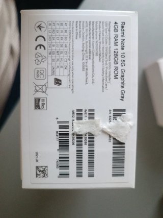 Xiaomi Redmi Note 10 5G Blu/Nero