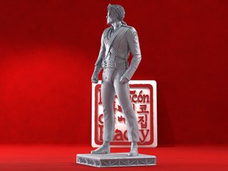 Figura Resina Michael Jackson, Escala 1/8