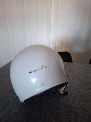 Casco NZI Blanco Vintage. Talla s