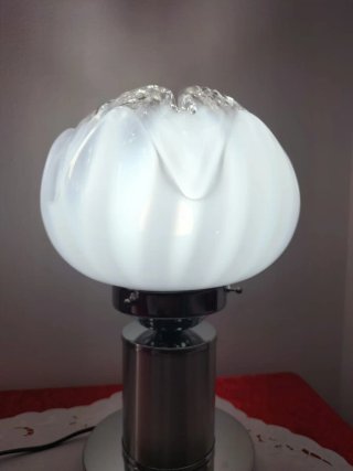 Lampada Space Age Murano anni 70