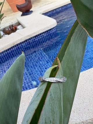 Anello in Argento 925 Regolabile con Zirconi