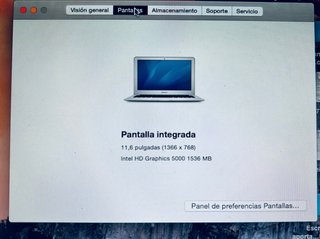 MacBook Air 11 Plata