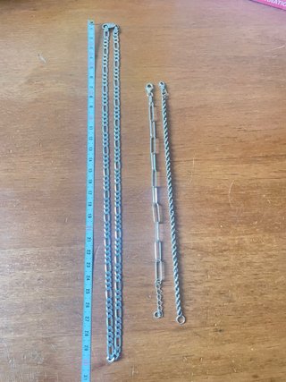 Cadena y Pulseras Plata 925