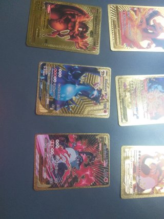 Cartas Doradas Pokemon Charizard