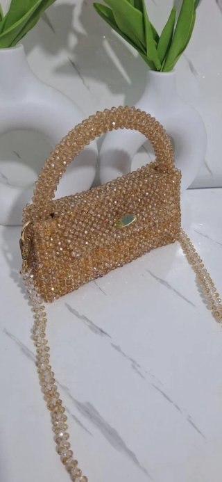 Bolso "Golden Glam" – Brillo eterno
