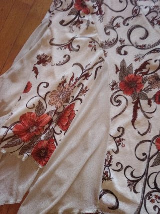 Vestido floral talla 40