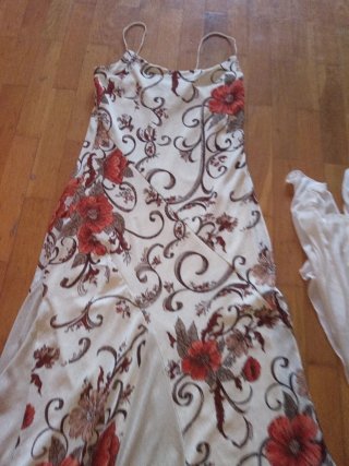 Vestido floral talla 40