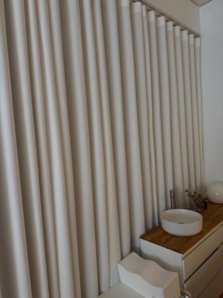 Lote de 4 pares de cortinas con onda perfecta