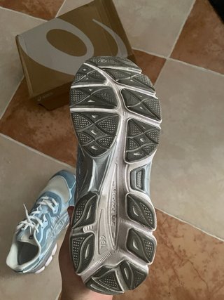 Asics Gel NYC Blanco y Azul