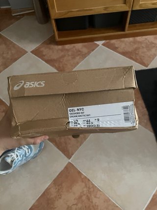 Asics Gel NYC Blanco y Azul