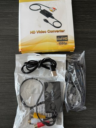Convertidor RCA a HDMI 1080p
