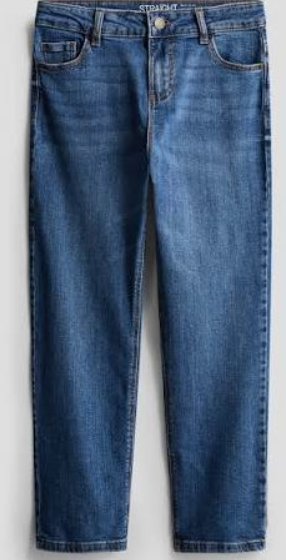 Pantalón vaquero recto azul
