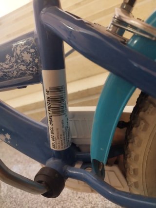 Bicicleta Frozen 14 (4-6 anni)