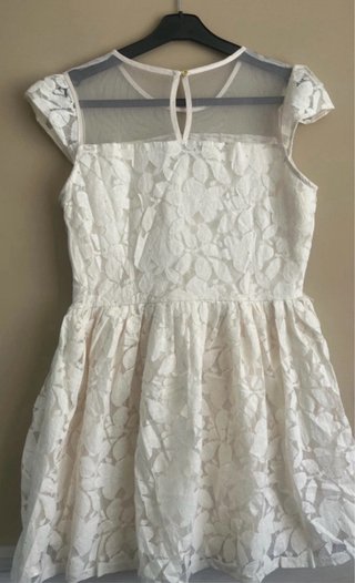 Vestido Victorio & Lucchino Blanco Encaje